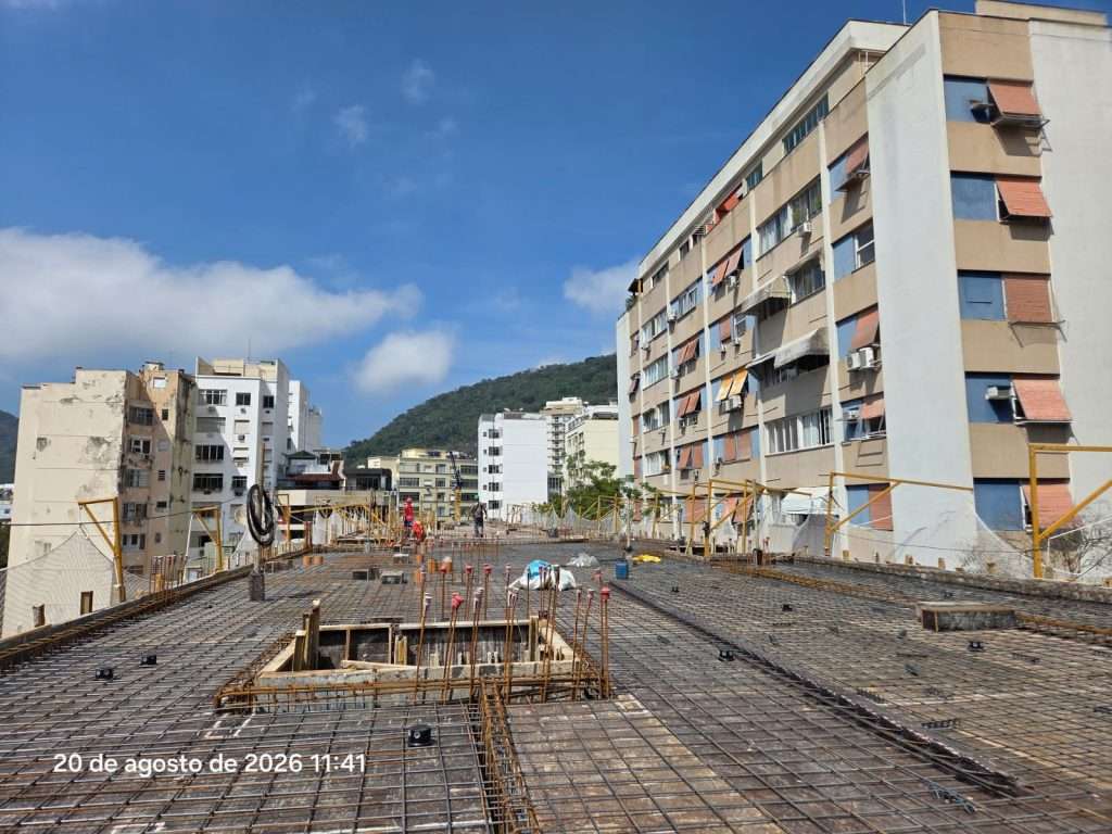 Armação do 7° pavimento - Bloco 03