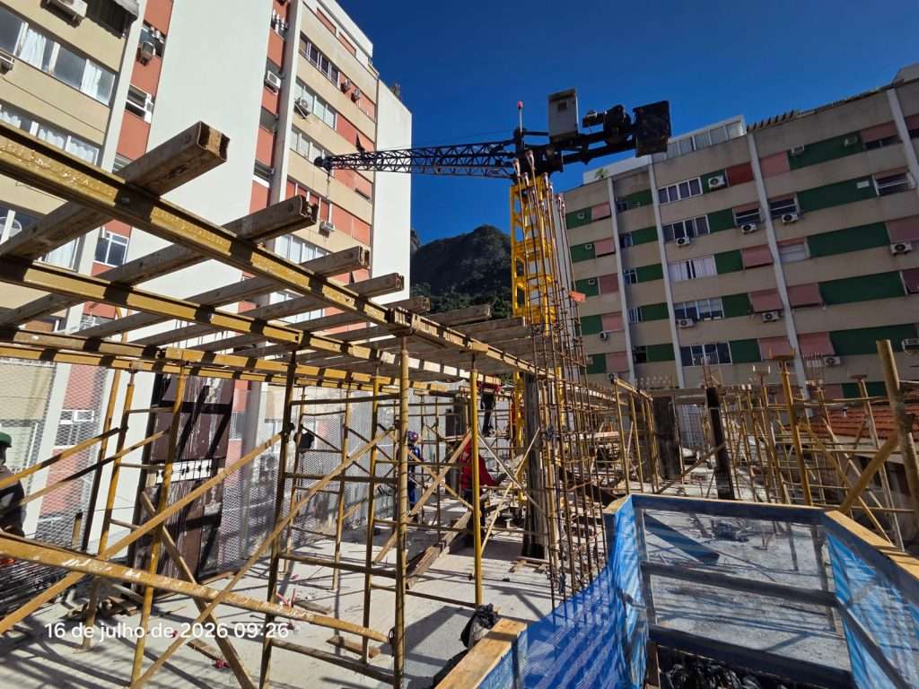 Estrutura para o 6° pavimento - Bloco 03
