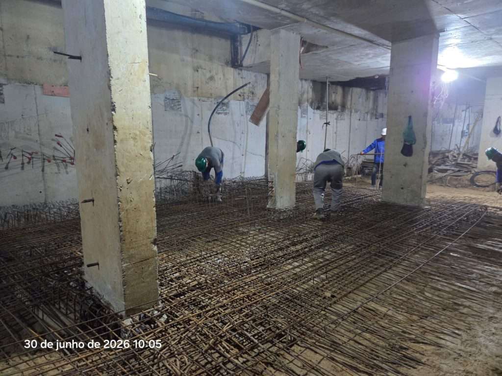 Piso do subsolo